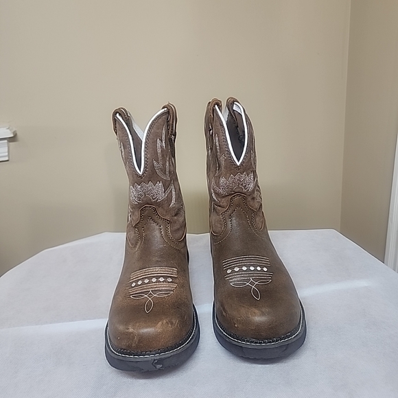 Shyanne Women's Genuine Leather Cowboy Boots Sz 11 - Picture 5 of 7